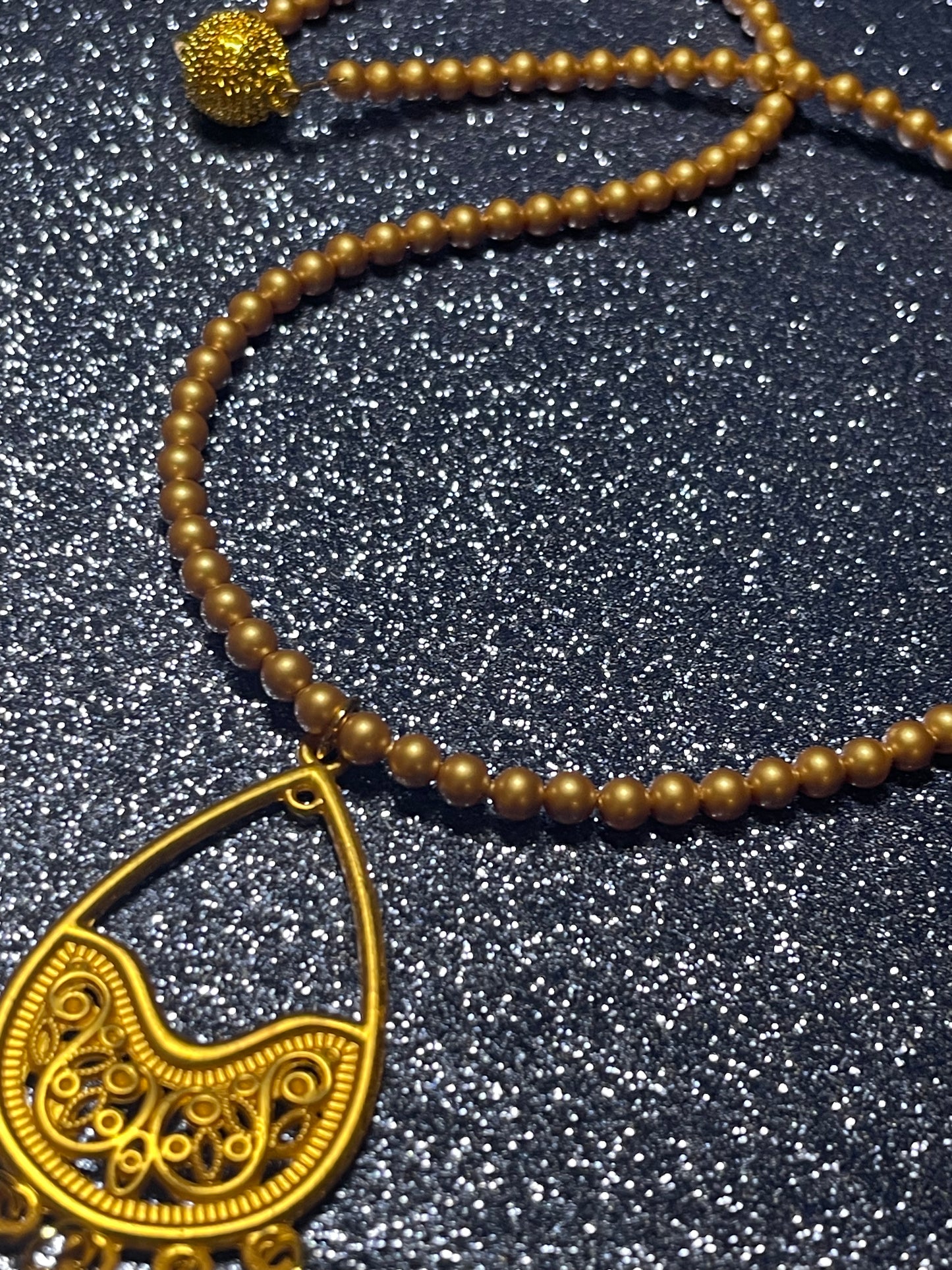 Golden Glow Necklace