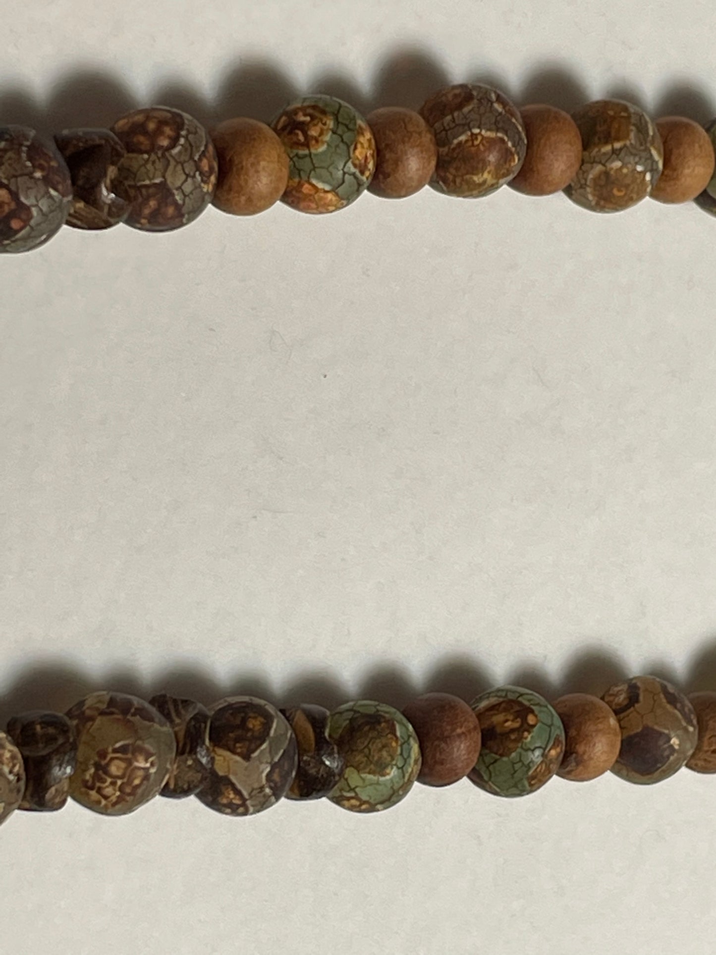 Wood Jasper Heart Necklace
