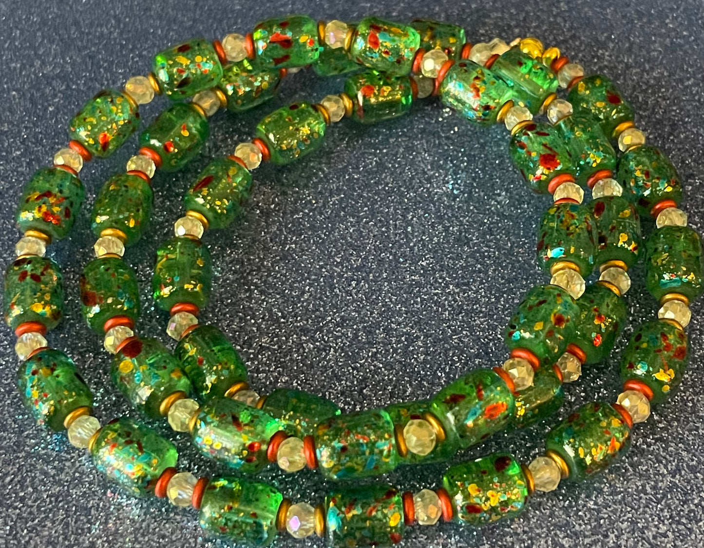 Glass Confetti Necklace
