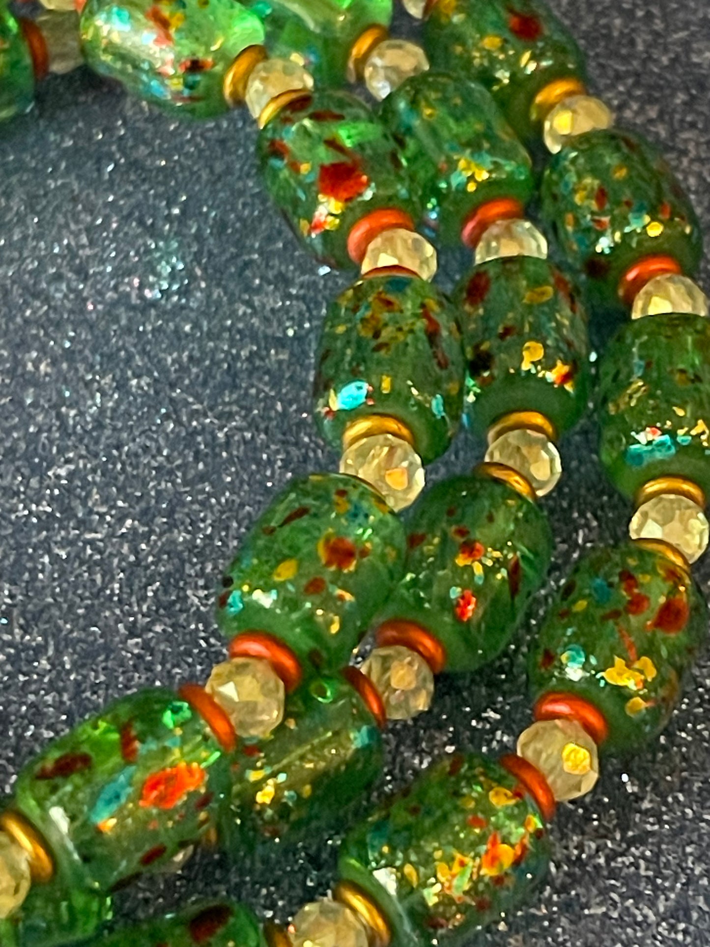Glass Confetti Necklace
