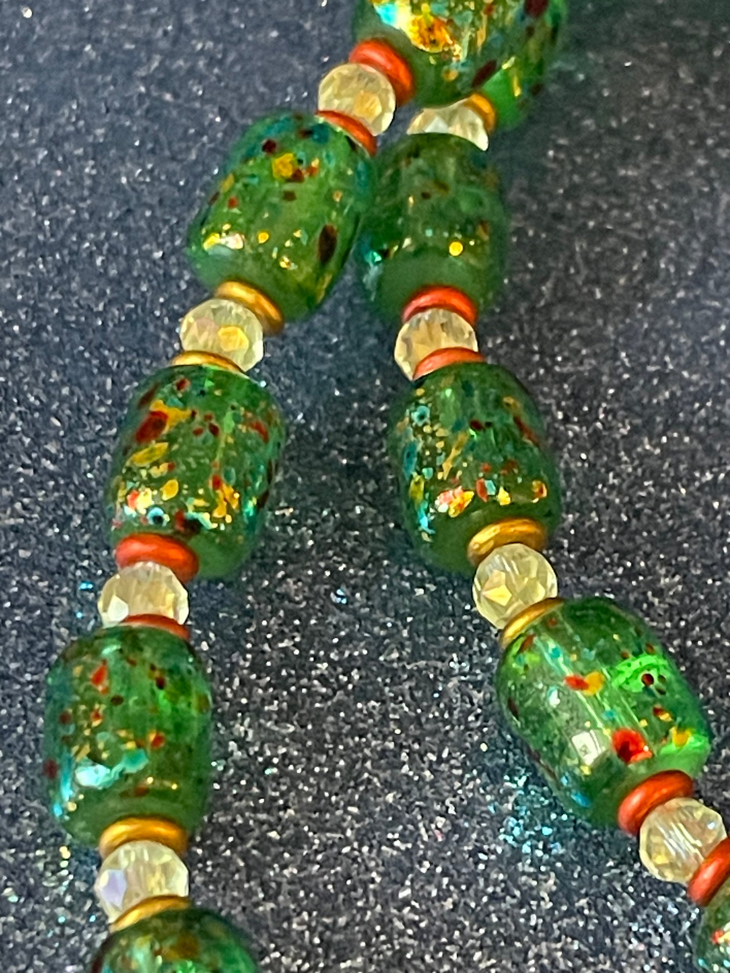 Glass Confetti Necklace