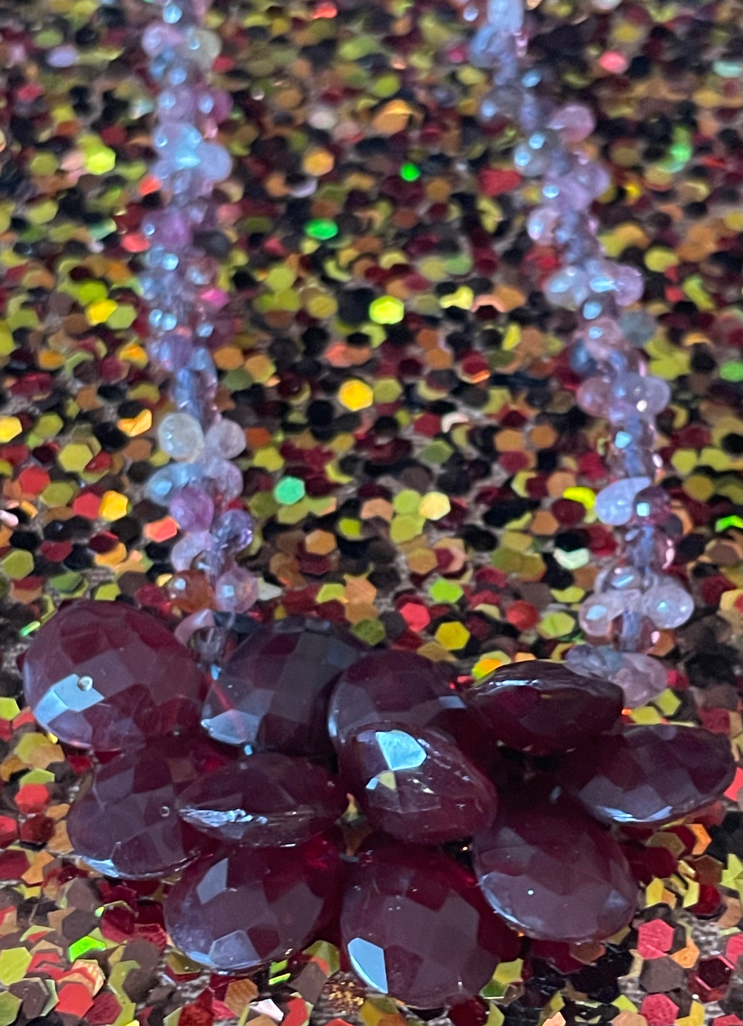 Garnet and Spinel Necklace