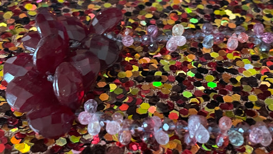 Garnet and Spinel Necklace