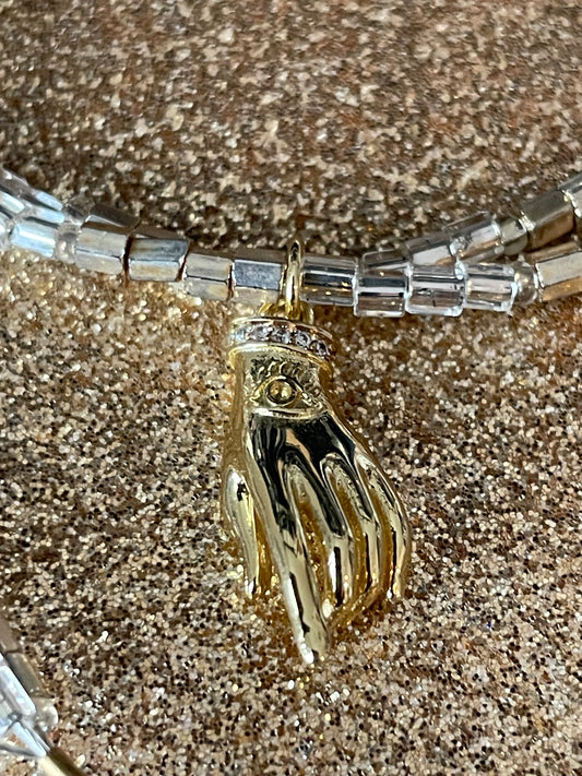 Yad Double Strand Necklace
