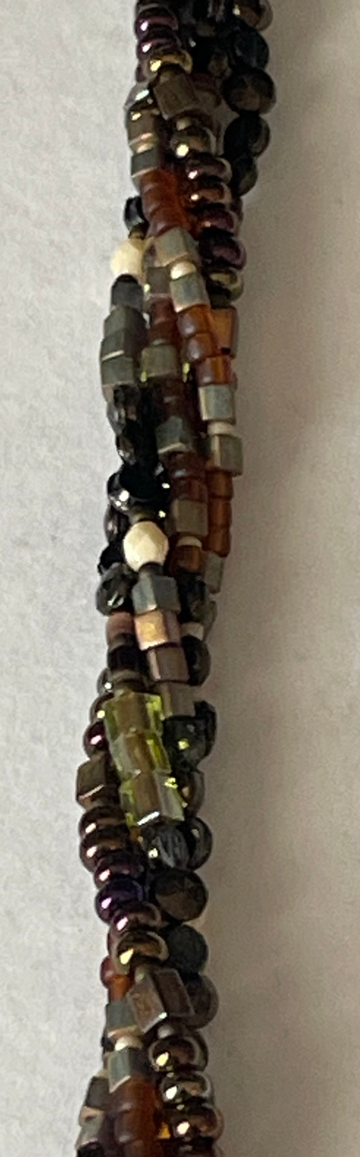 Bronzite Statement Necklace