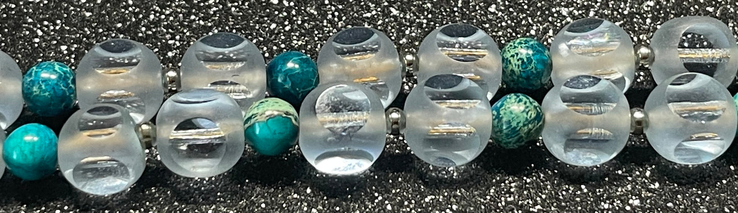Imperial Moonstone Heart Necklace
