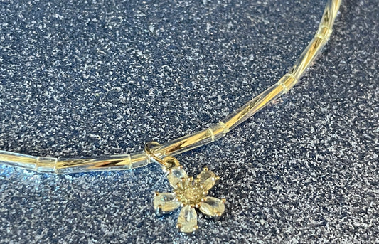 Delicate Flower Necklace