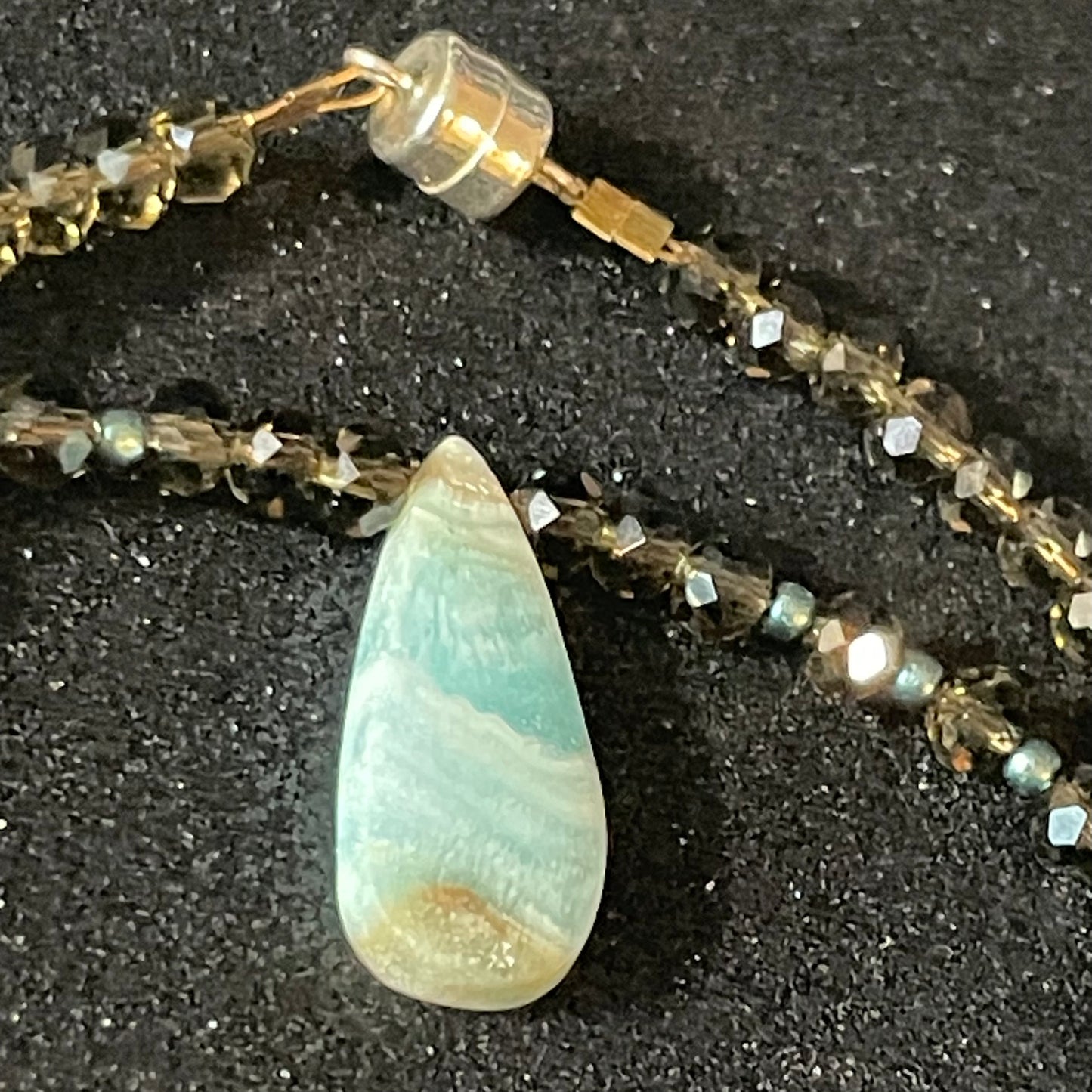 Blue Aragonite Necklace II
