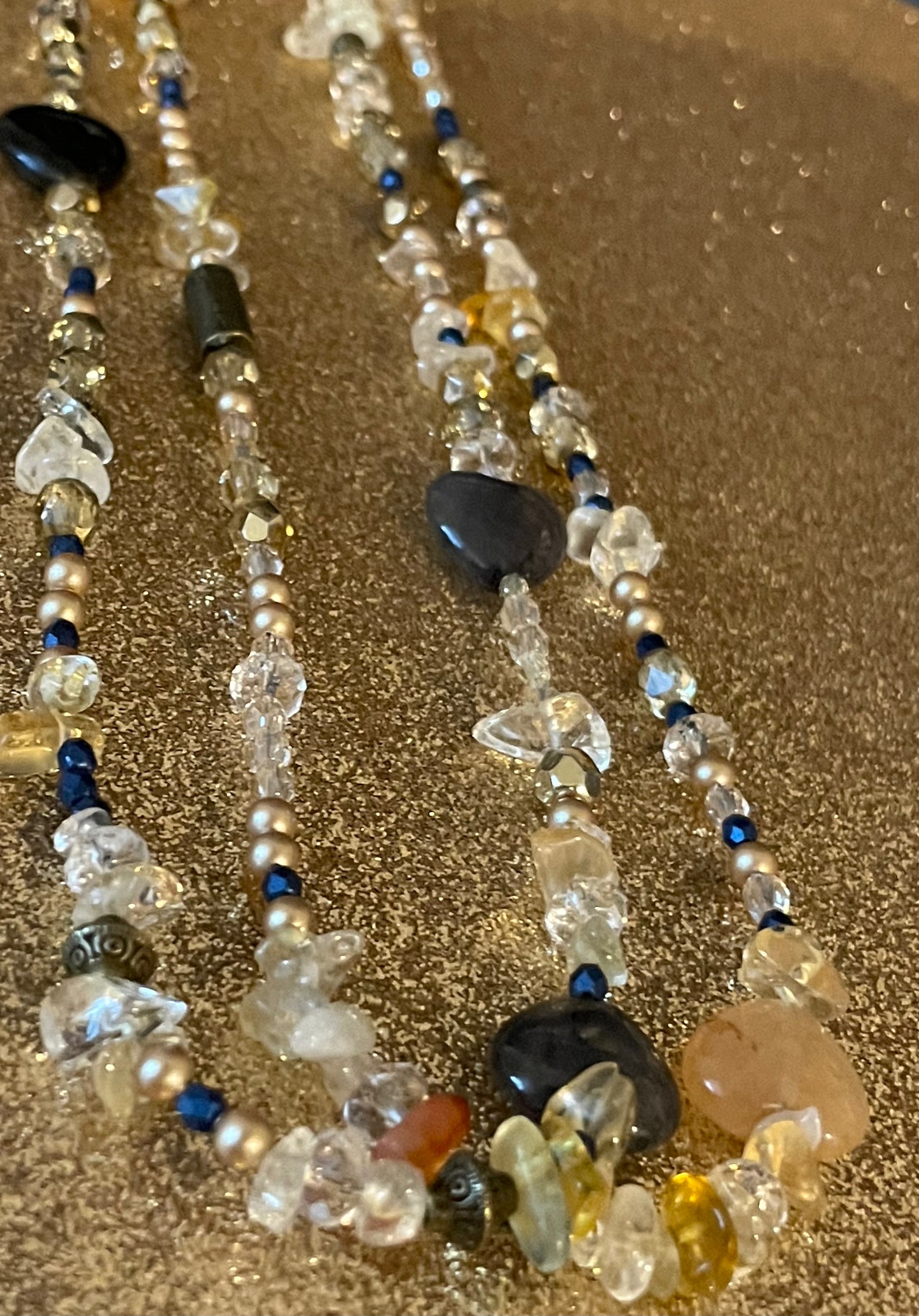 Long and Luxurious Citrine Necklace