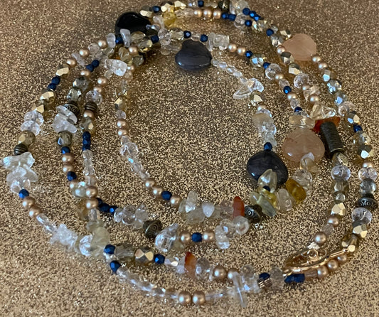 Long and Luxurious Citrine Necklace