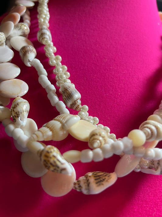 4- Strand Shell Necklace