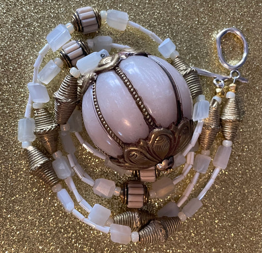 Nepalese "Lantern" Necklace