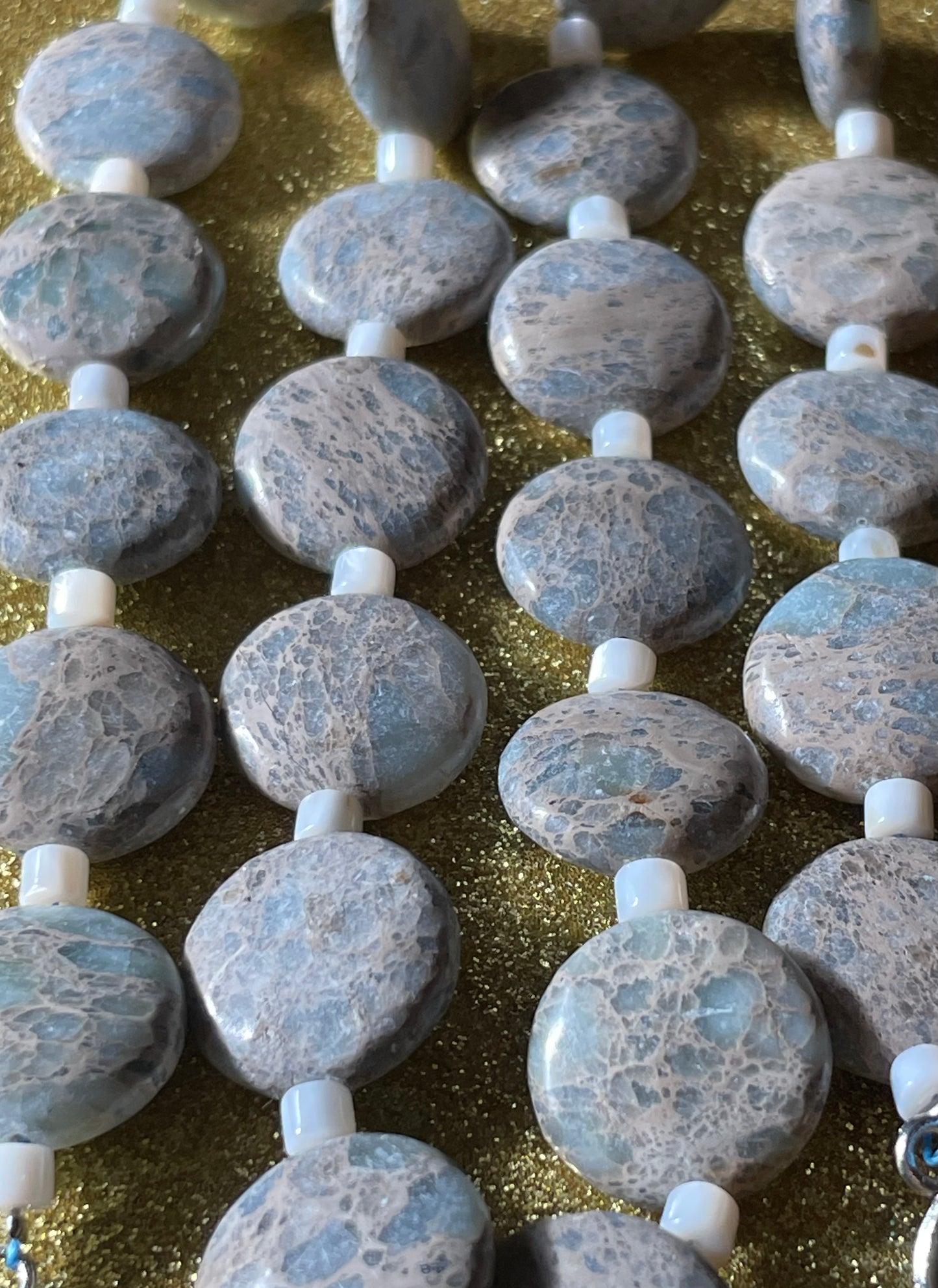 African Aqua Terra Jasper Necklace