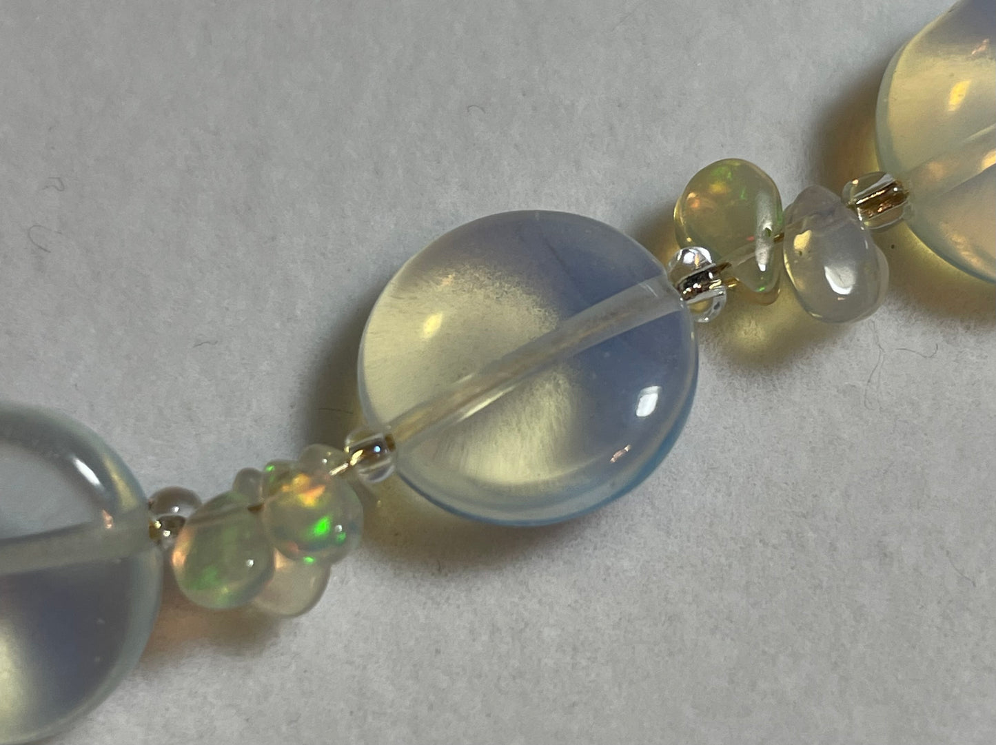 Opal and Moonstone Necklace