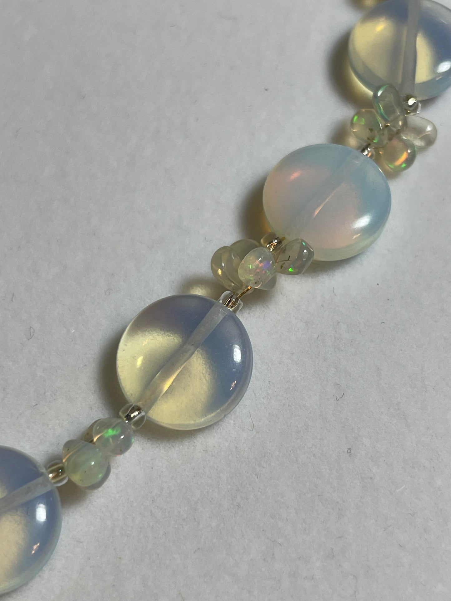 Opal and Moonstone Necklace