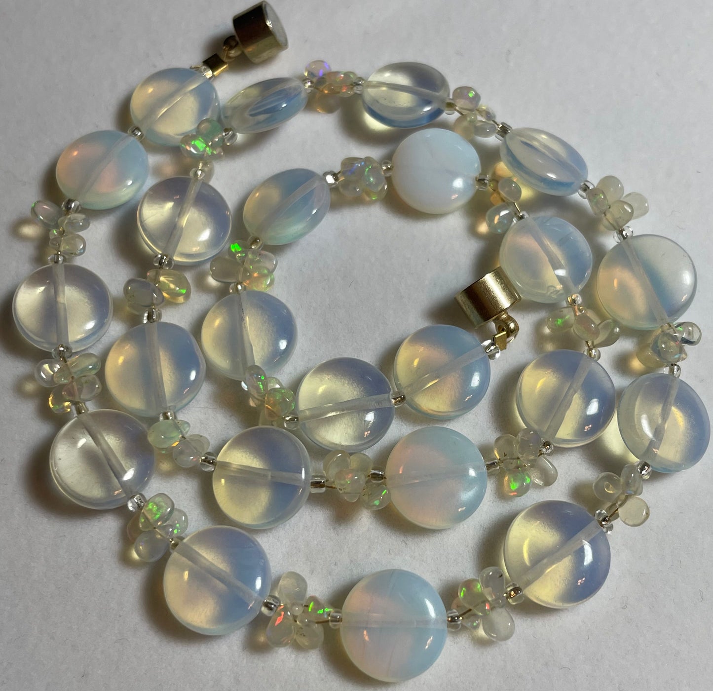 Opal and Moonstone Necklace