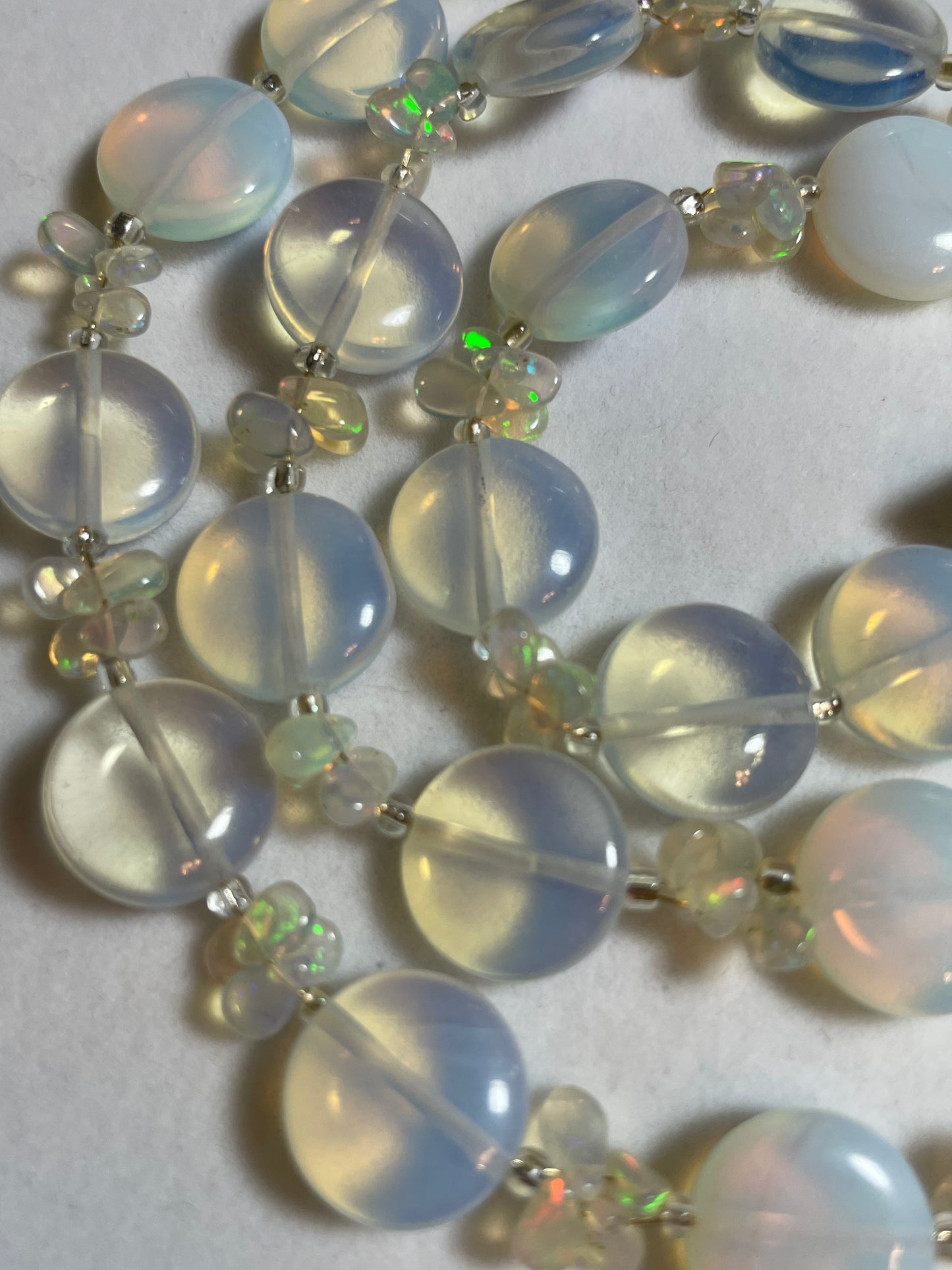 Opal and Moonstone Necklace