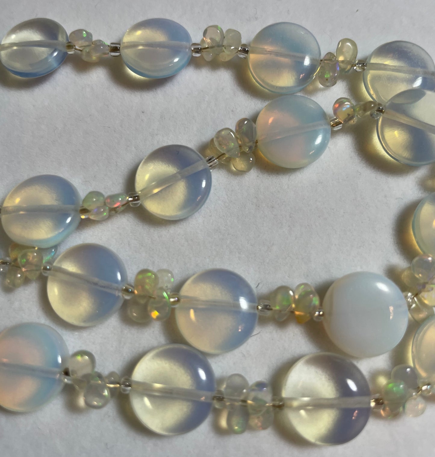 Opal and Moonstone Necklace