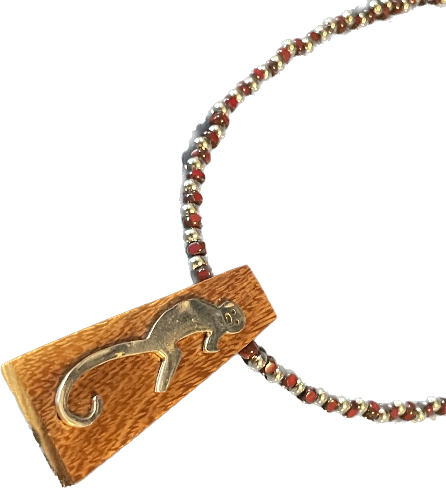 Sterling Monkey Pendant
